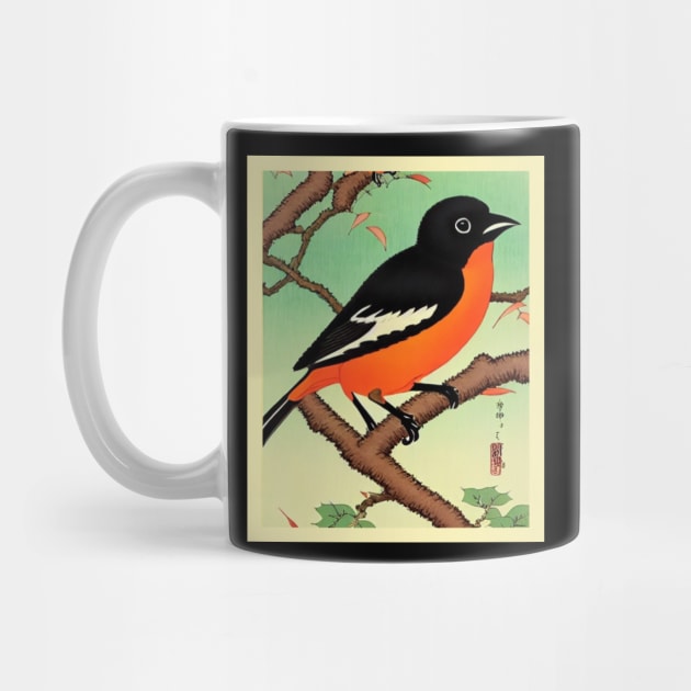 Baltimore Orioles The Oriole Bird Vintage Orchard Oriole Bird by DaysuCollege